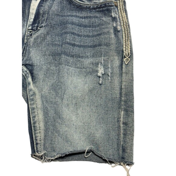 Blue Cult Denim Mens Jeans Shorts Size‎ 34 Distressed Jorts - Picture 4 of 11
